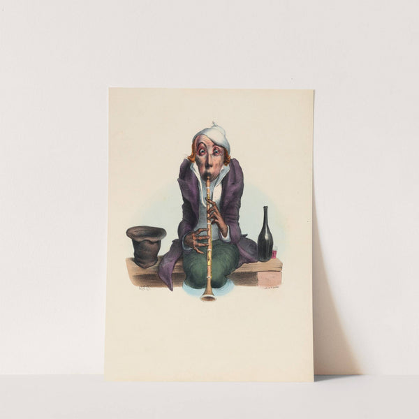 Jean Canardin,Clarinette de bal champêtre by Charles-Joseph Traviès de Villers