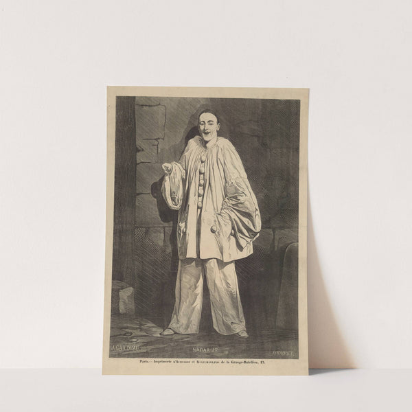 Jean-Charles Deburau (1856) by Jules Gaildrau