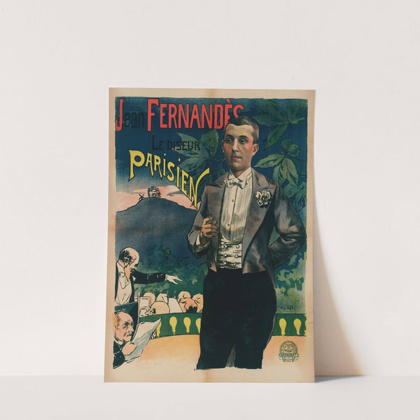 Jean Fernandes Le Diseur Parisien (1880-1900) by Louis Oury