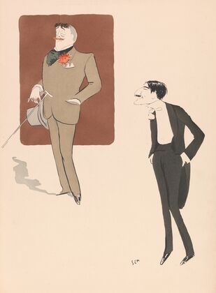 Jean Lorrain and Leonetto Cappiello (1901)