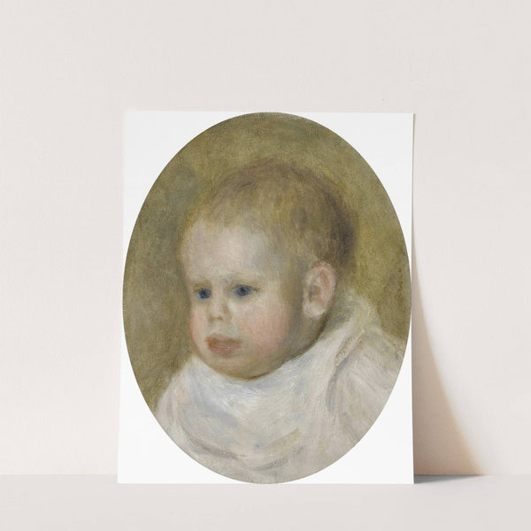 Jean Renoir en médaillon by Pierre-Auguste Renoir