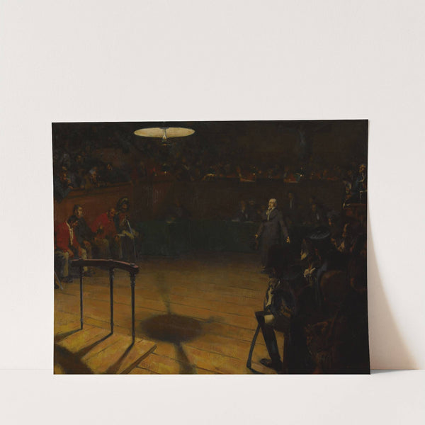 Jean Valjean devant la cour d'assises d'Arras (Les Misérables) by André Victor Édouard Devambez