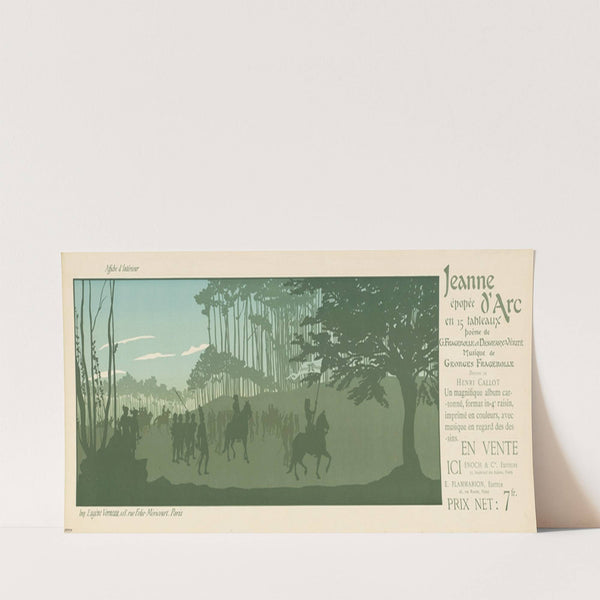 Jeanne d’ Arc. Épopée en 15 Tableaux, Poème & Musique de Georges Fragerolle (1900) by Henri Rivière
