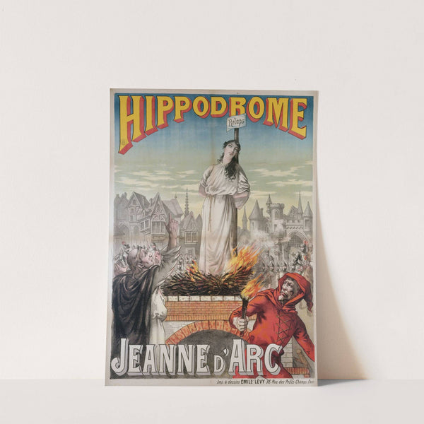 JEANNE D’ARC (1890) by Imp. Emile Lévy