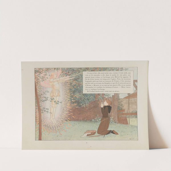 Jeanne d'Arc Pl.03 by Louis Maurice Boutet de Monvel