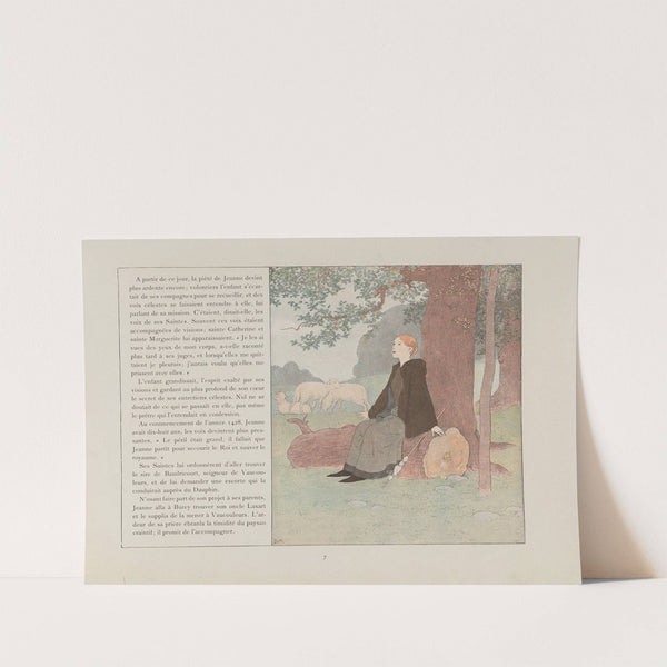 Jeanne d'Arc Pl.04 by Louis Maurice Boutet de Monvel