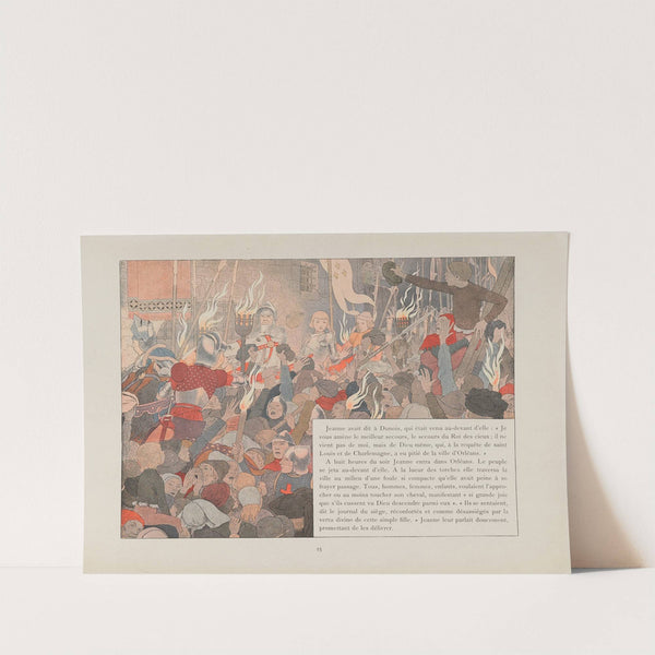 Jeanne d’Arc Pl.12 (1896) by Louis Maurice Boutet de Monvel