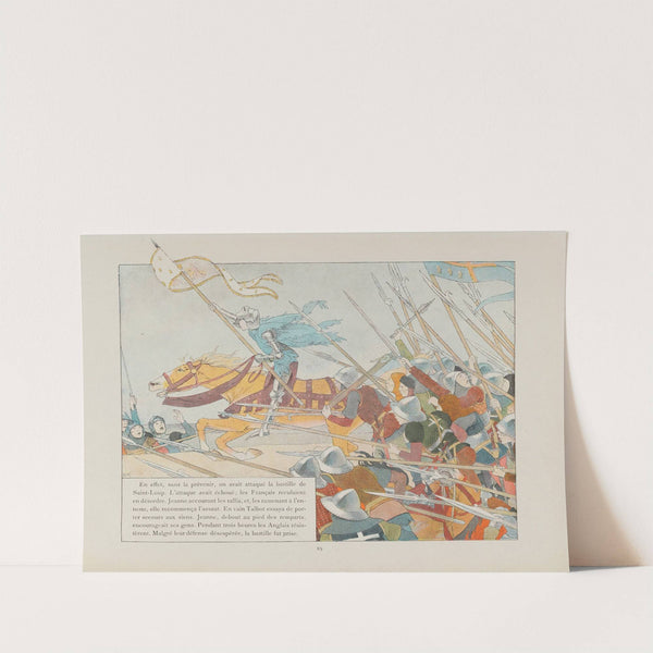 Jeanne d’Arc Pl.16 (1896) by Louis Maurice Boutet de Monvel