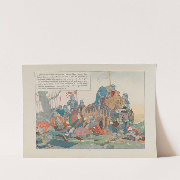 Jeanne d’Arc Pl.17 (1896) by Louis Maurice Boutet de Monvel