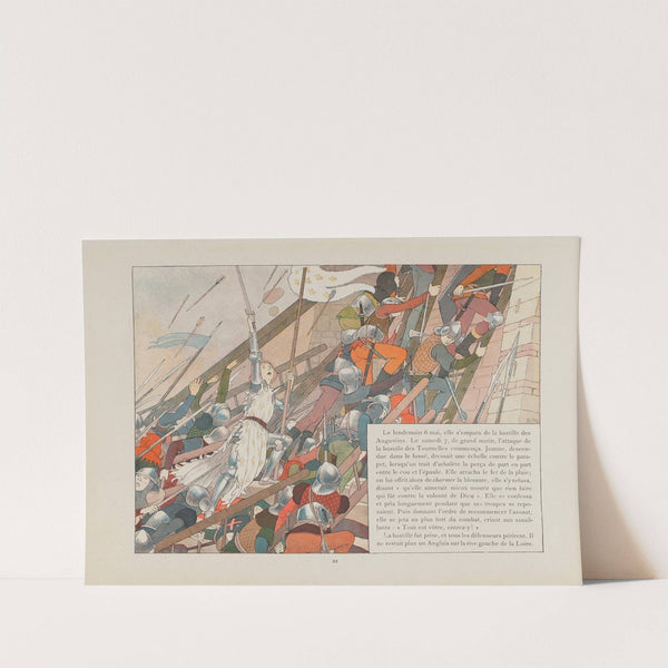 Jeanne d’Arc Pl.19 (1896) by Louis Maurice Boutet de Monvel