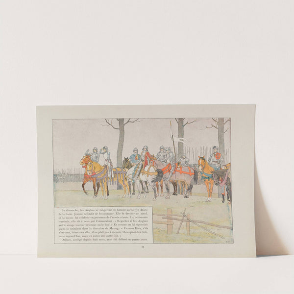 Jeanne d’Arc Pl.20 (1896) by Louis Maurice Boutet de Monvel