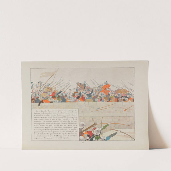 Jeanne d’Arc Pl.22 (1896) by Louis Maurice Boutet de Monvel