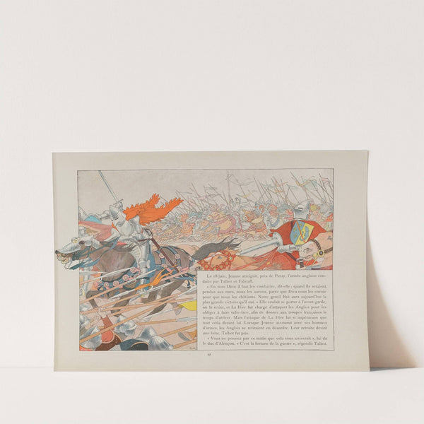 Jeanne d’Arc Pl.24 (1896) by Louis Maurice Boutet de Monvel