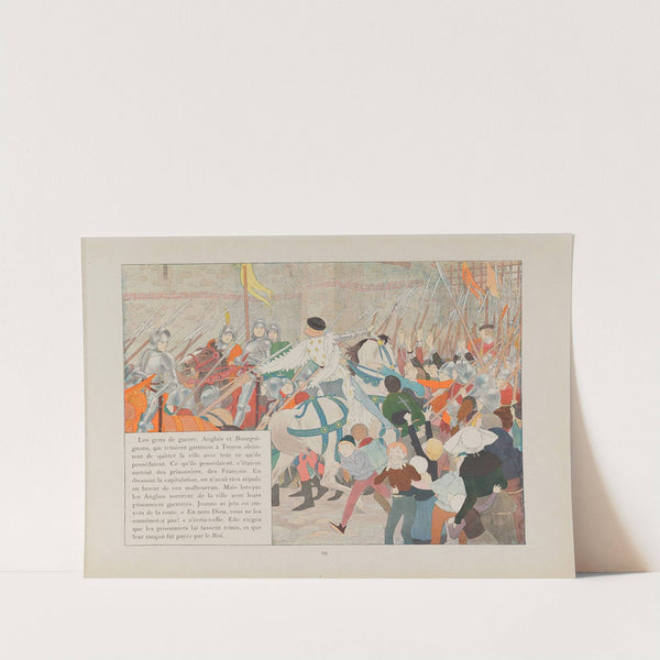 Jeanne d’Arc Pl.26 (1896) by Louis Maurice Boutet de Monvel