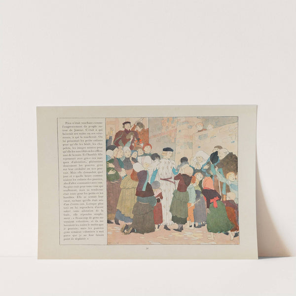 Jeanne d'Arc Pl.29 by Louis Maurice Boutet de Monvel