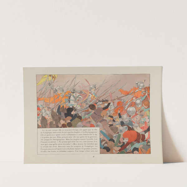 Jeanne d'Arc Pl.33 by Louis Maurice Boutet de Monvel