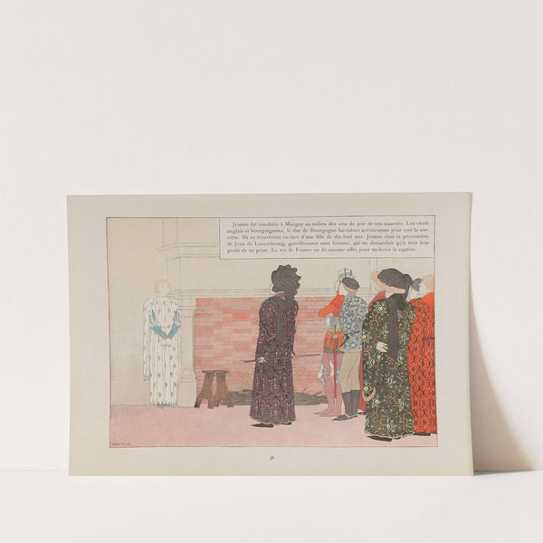Jeanne d'Arc Pl.35 by Louis Maurice Boutet de Monvel