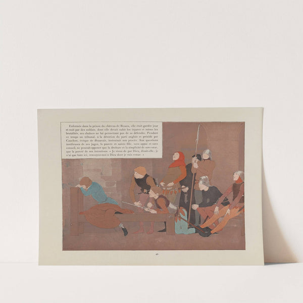 Jeanne d'Arc Pl.37 by Louis Maurice Boutet de Monvel