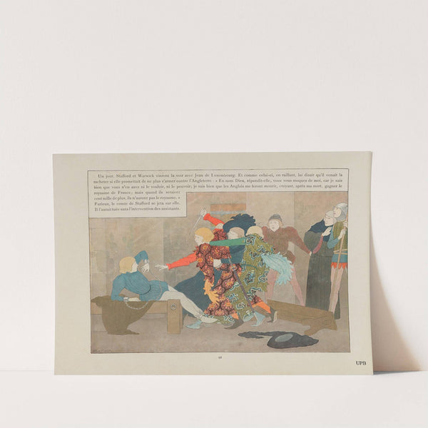 Jeanne d'Arc Pl.39 by Louis Maurice Boutet de Monvel