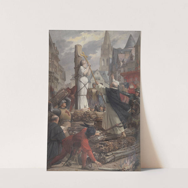 Jeanne d’Arc sur le bûcher (1886-1890) by Jules-Eugène Lenepveu