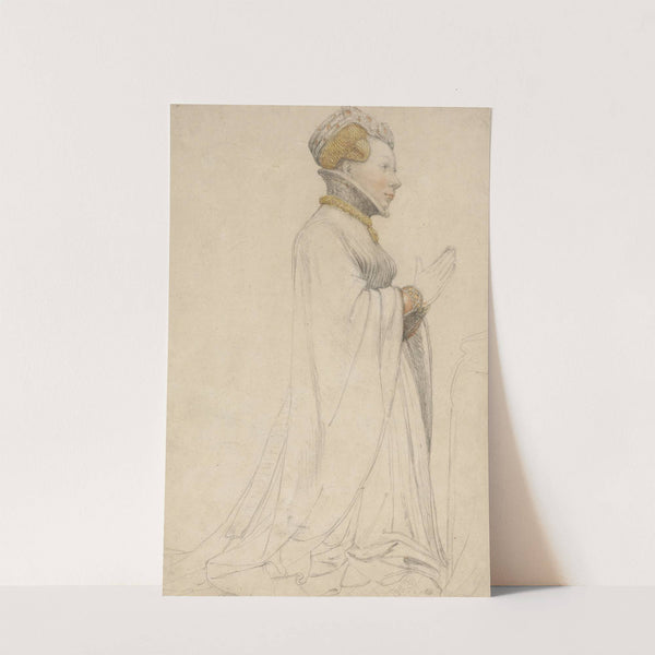 Jeanne de Boulogne, Herzogin von Berry by Hans Holbein The Younger