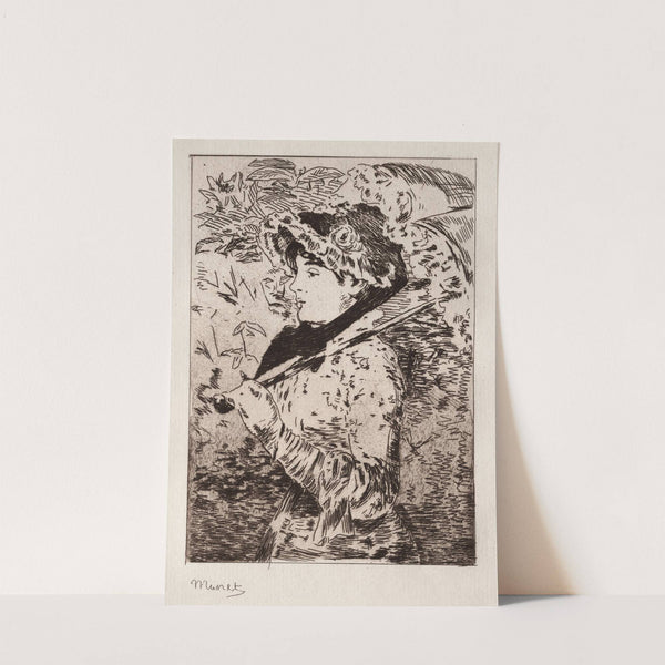 Jeanne; Spring (1882) by Édouard Manet