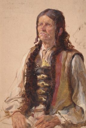 Jędrek Stachoń of Olcza, former municipality mayor (1888)