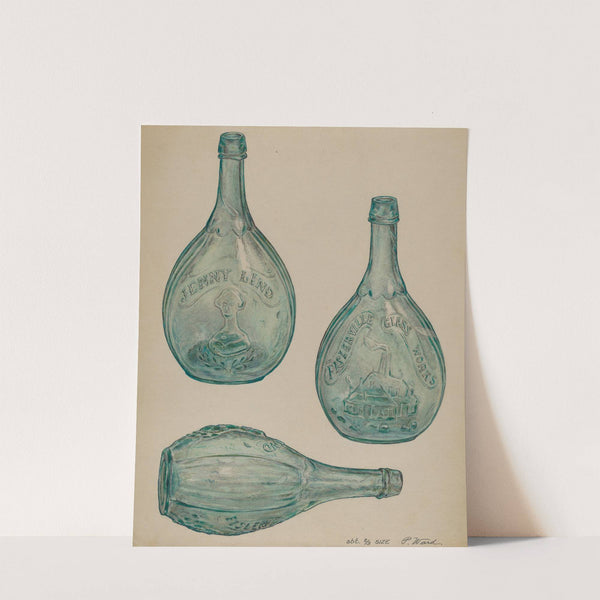 Jenny Lind Bottle by Paul Ward