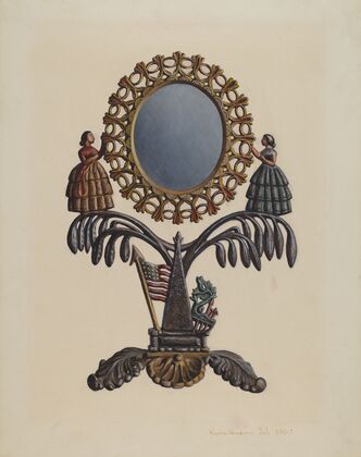 Jenny Lind Mirror — size preview