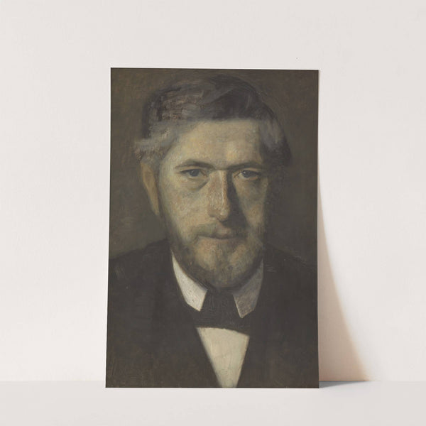 Jens Ferdinand Willumsen. Study for Five Portraits (1901) by Vilhelm Hammershøi