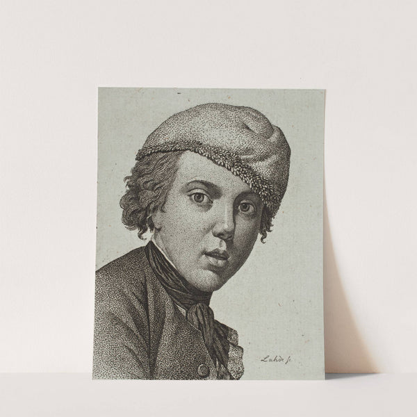 Jens Juel, efter Juels selvportræt fra 1767 by Gerhard Ludvig Lahde