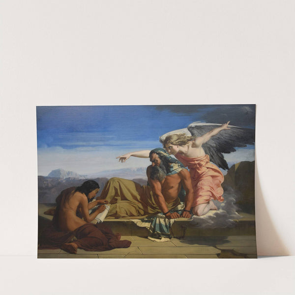 Jeremie prohete dictant ses propheties by Henri Lehmann