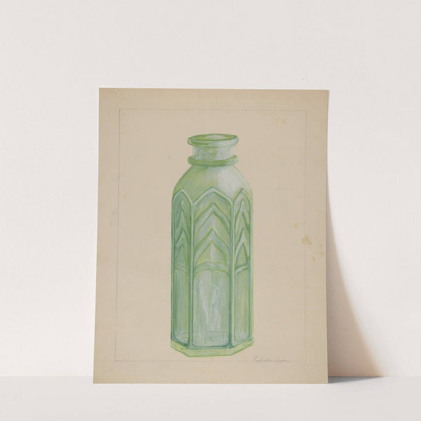 Jersey Milk Bottle by Columbus Simpson