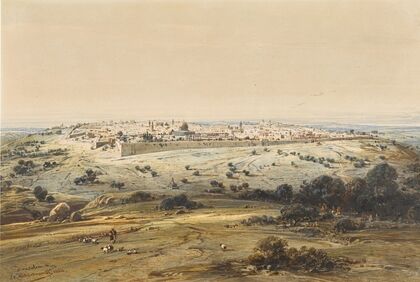 Jerusalem from the Mount of Olives