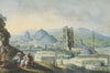 Jerusalem with the church and bell tower of the sepulchre