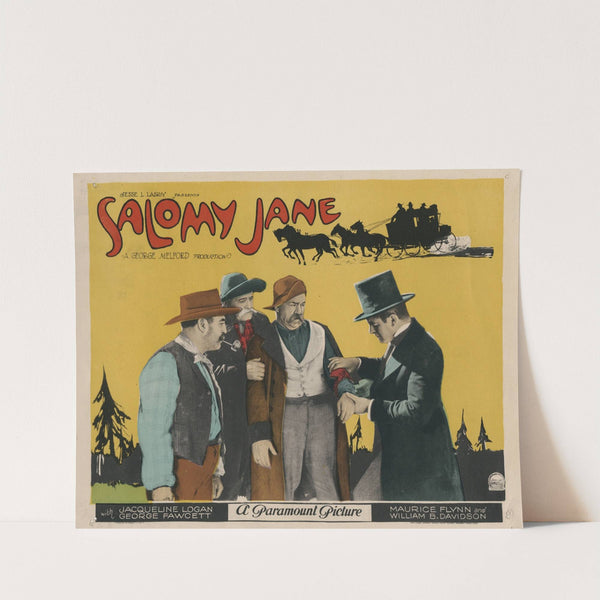 Jesse L. Lasky presents Salomy Jane by Anonymous
