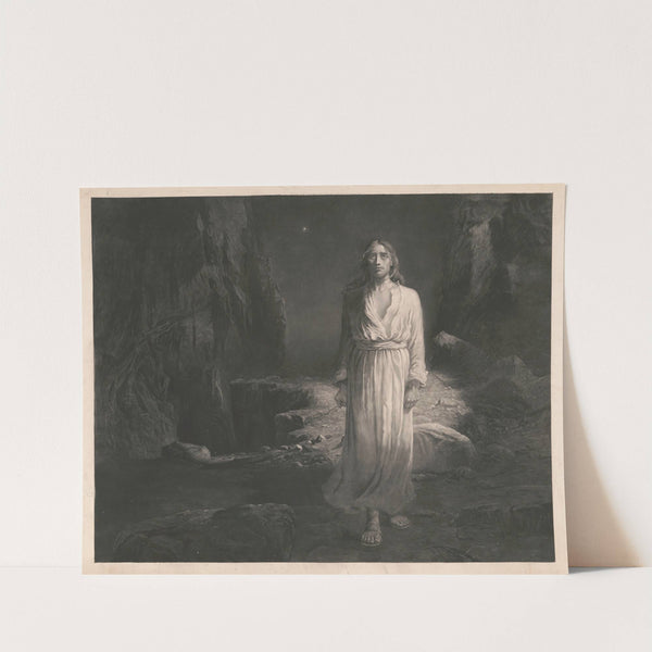 Jesus alone (1907) by Tom Mostyn