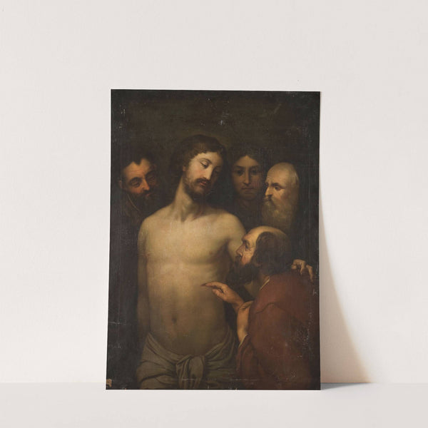 Jesus and doubting Thomas by Franciszek Smuglewicz