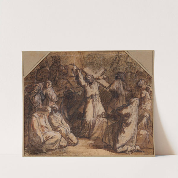 Jésus console les Saintes Femmes by Jean-François Brémond