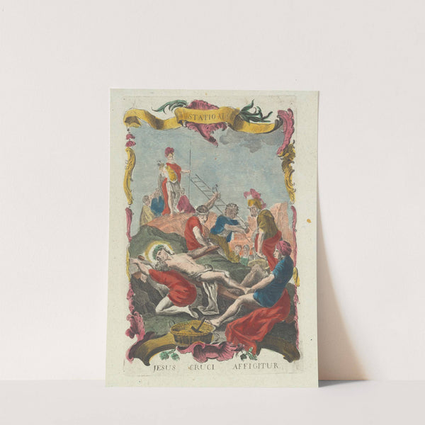 Jesus Cruci Affigitur by Remondini family