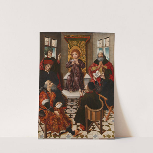 Jesús entre los doctores by Circle of Diego de la Cruz