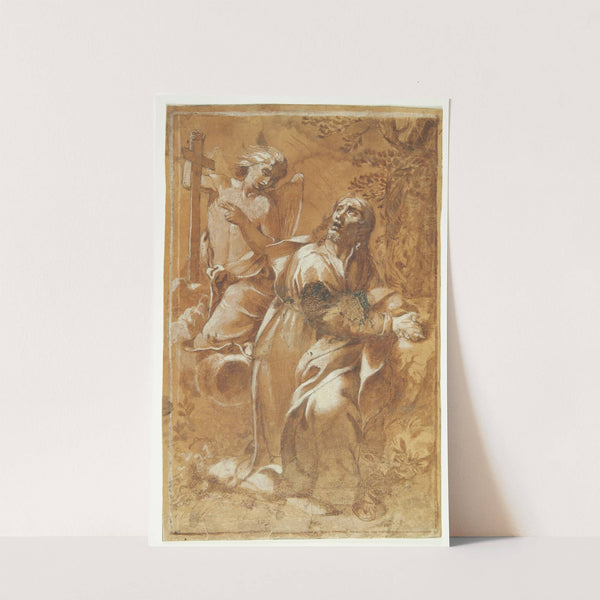 Jesus i Gethsemane have by Raffaellino dal Colle