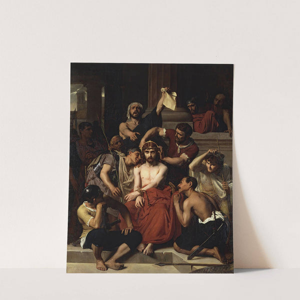 Jesus-In The Praetorium by François-Léon Benouville