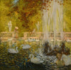 Jet d’eau dans l’ombre