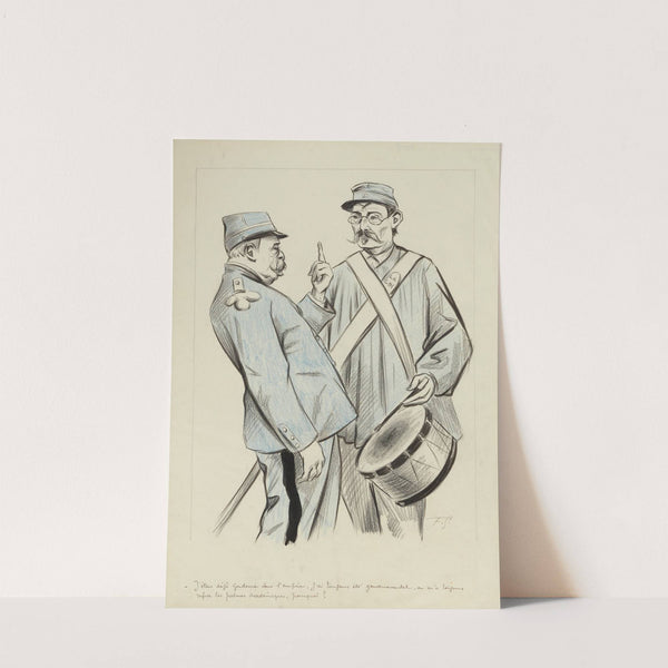 J’étais déjà gendarme dans l’empire, j’ai toujours été gouvernemental, on m’a toujours refusé les palmes académiques (1905) by Fernand Louis Gottlob