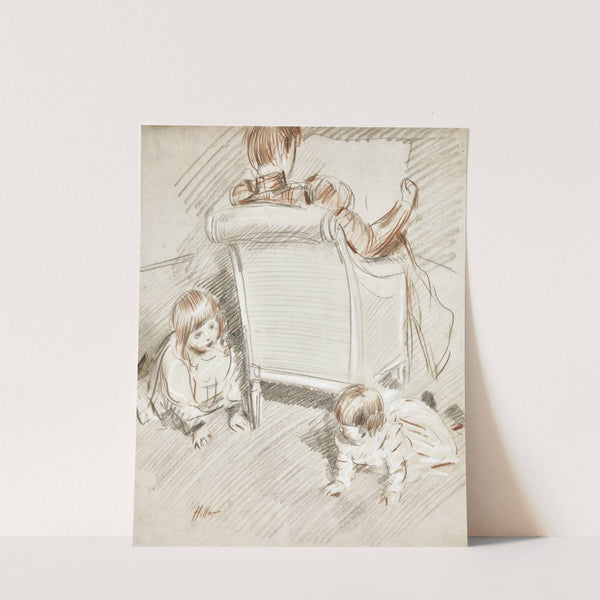 Jeu D'enfants by Paul César Helleu