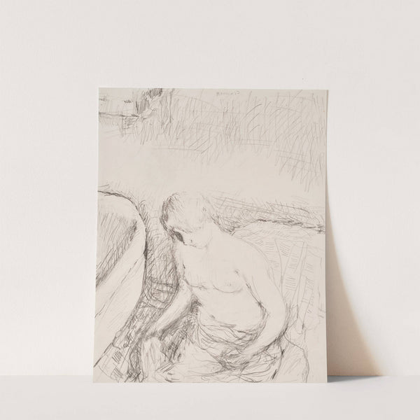 Jeune femme à sa toilette by Pierre Bonnard