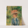 Jeune femme au chapeau fleuri (1898-1905) by Pierre-Auguste Renoir