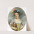 Jeune femme au petit chien by Madeleine-Jeanne Lemaire