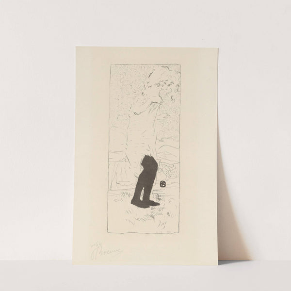 Jeune femme aux bas noirs (1893) by Pierre Bonnard
